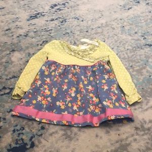 Matilda Jane Front Row Tunic size 18-24M.